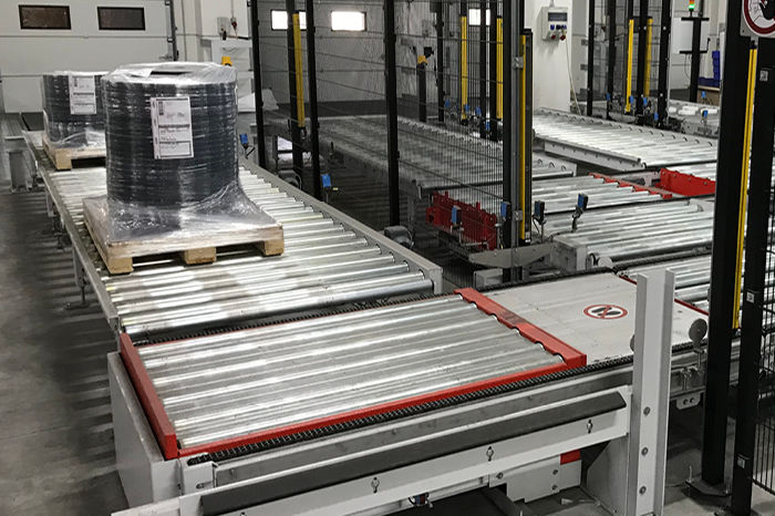 Pallet transfer conveyors - For pallet conveyor technology